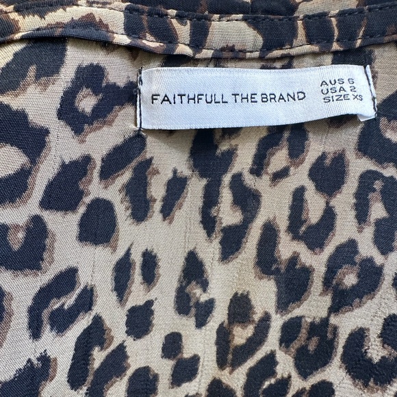 FAITHFUL THE BRAND Cheetah print dress - Picture 8 of 10